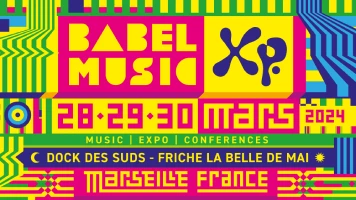 Visuel du salon Babel Music XP avec toutes les informations sur les trois journées