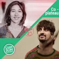 Visuel d'un événement musical avec les photo des deux artistes