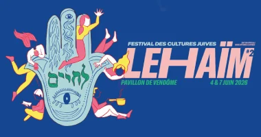 Visuel d'un festival pluridisciplinaires dédié aux cultures juive d'Aix-en-Provence